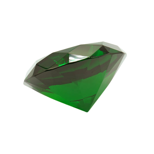grüner Glasdiamant