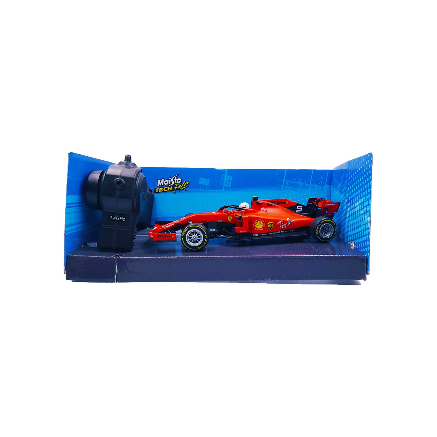 Ferngesteuerter Ferrari SF90 von Maisto Tech mit originalgetreuem Formel-1-Design