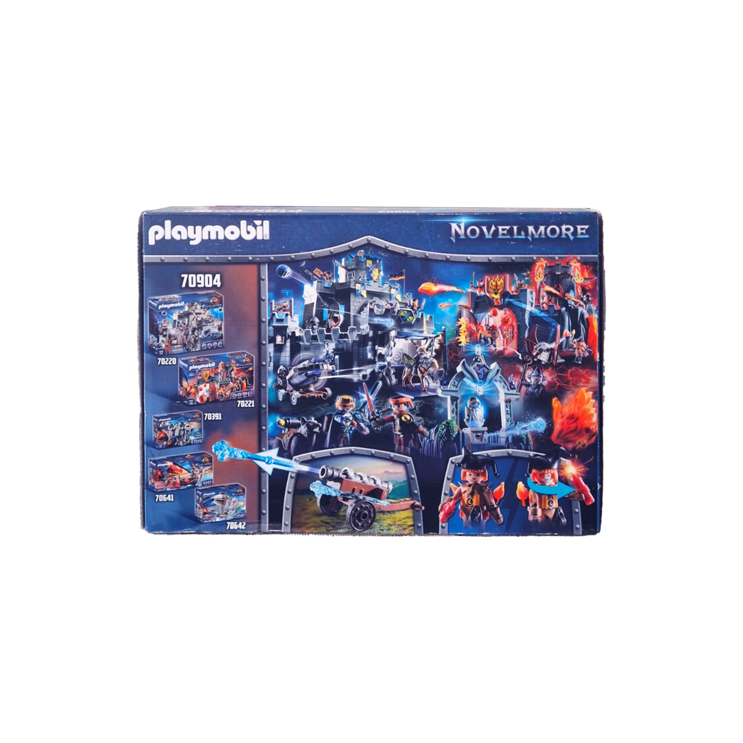 Verpackung Playmobil Novelmore 70904 Drachenattacke