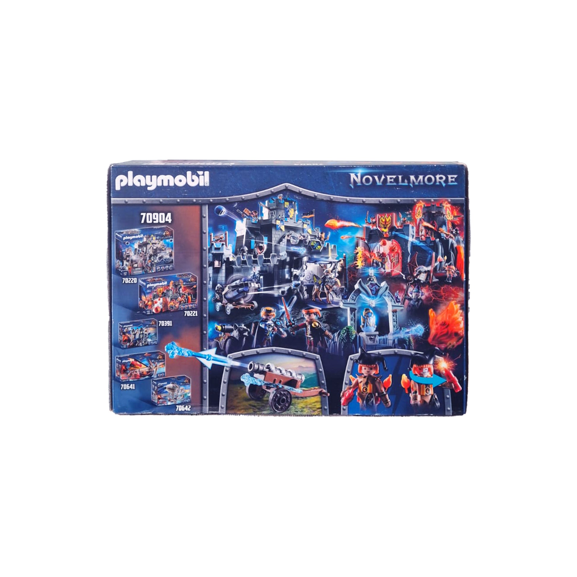 Verpackung Playmobil Novelmore 70904 Drachenattacke