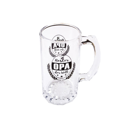 Bierkrug „Bester Opa der Welt“ 0,5 Liter