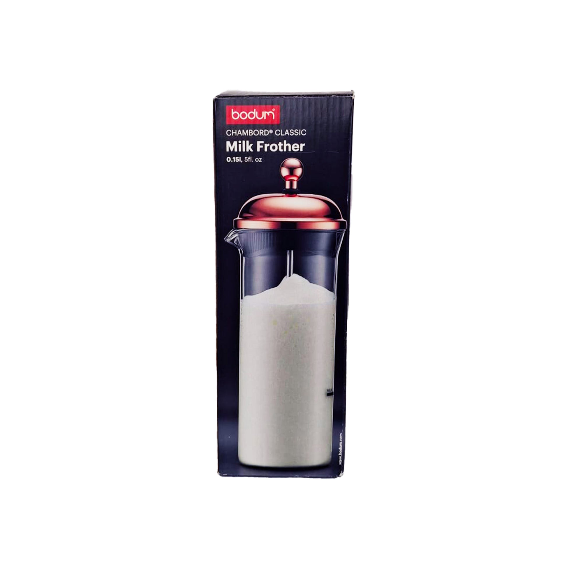 Milchschäumer von Bodum CHAMBORD – für cremigen Milchschaum