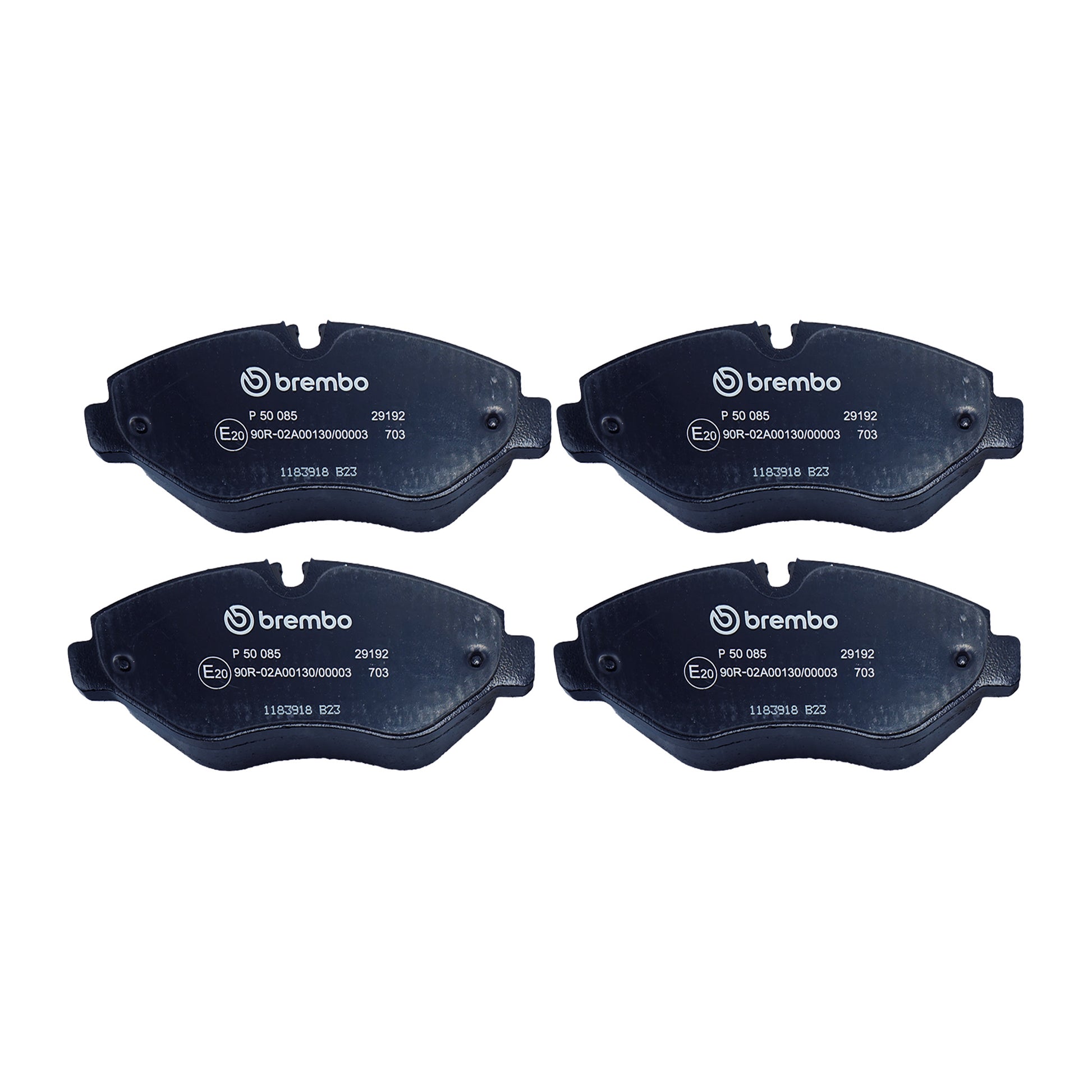Brembo P 50 085 Bremsbelagsatz, 4-tlg.
