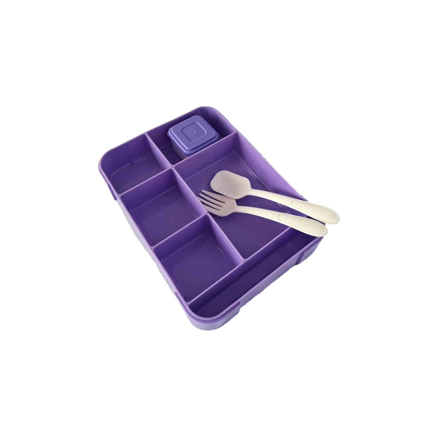 Lunchbox mit mehreren Fächern von Bugucat auslaufsicher