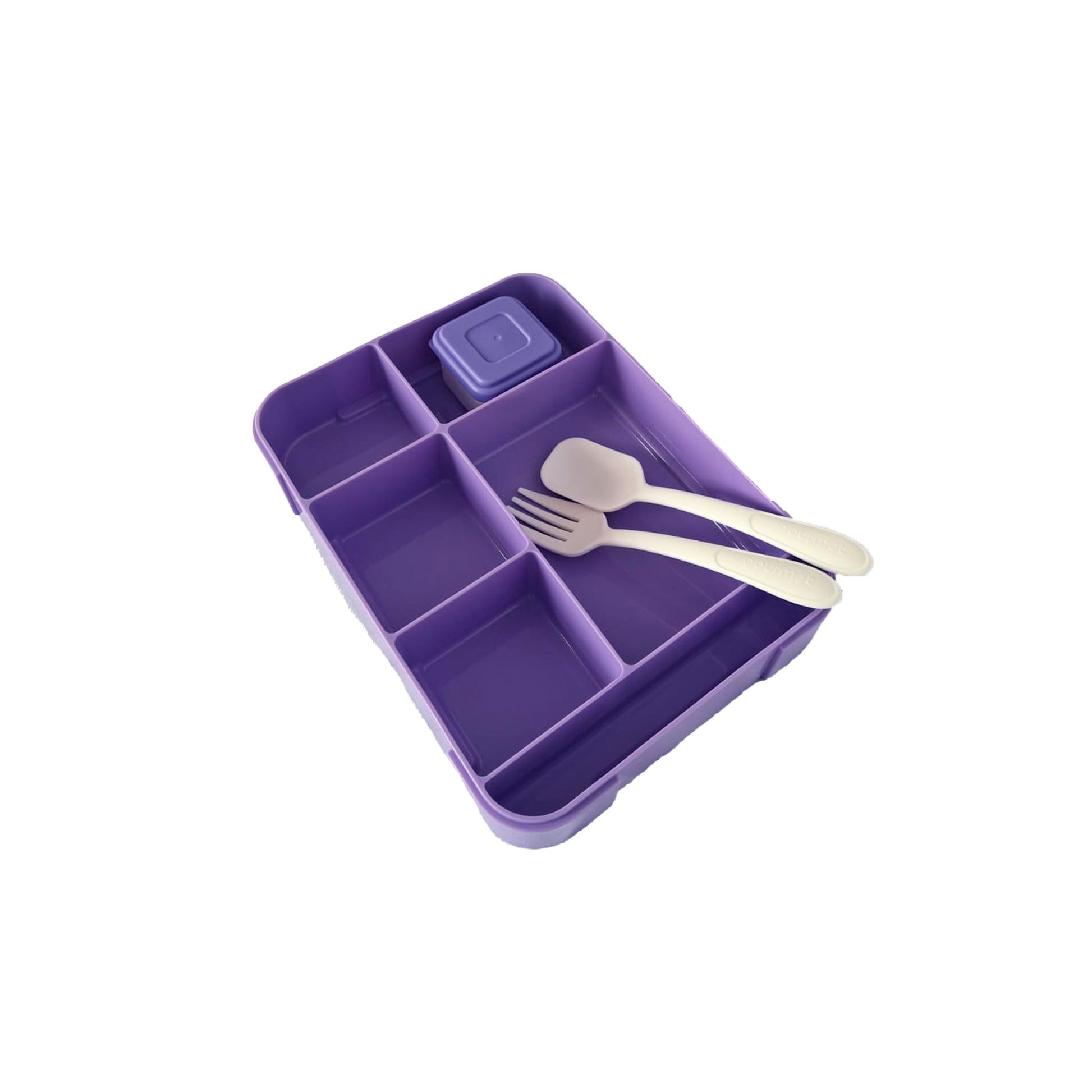 Lunchbox mit mehreren Fächern von Bugucat auslaufsicher