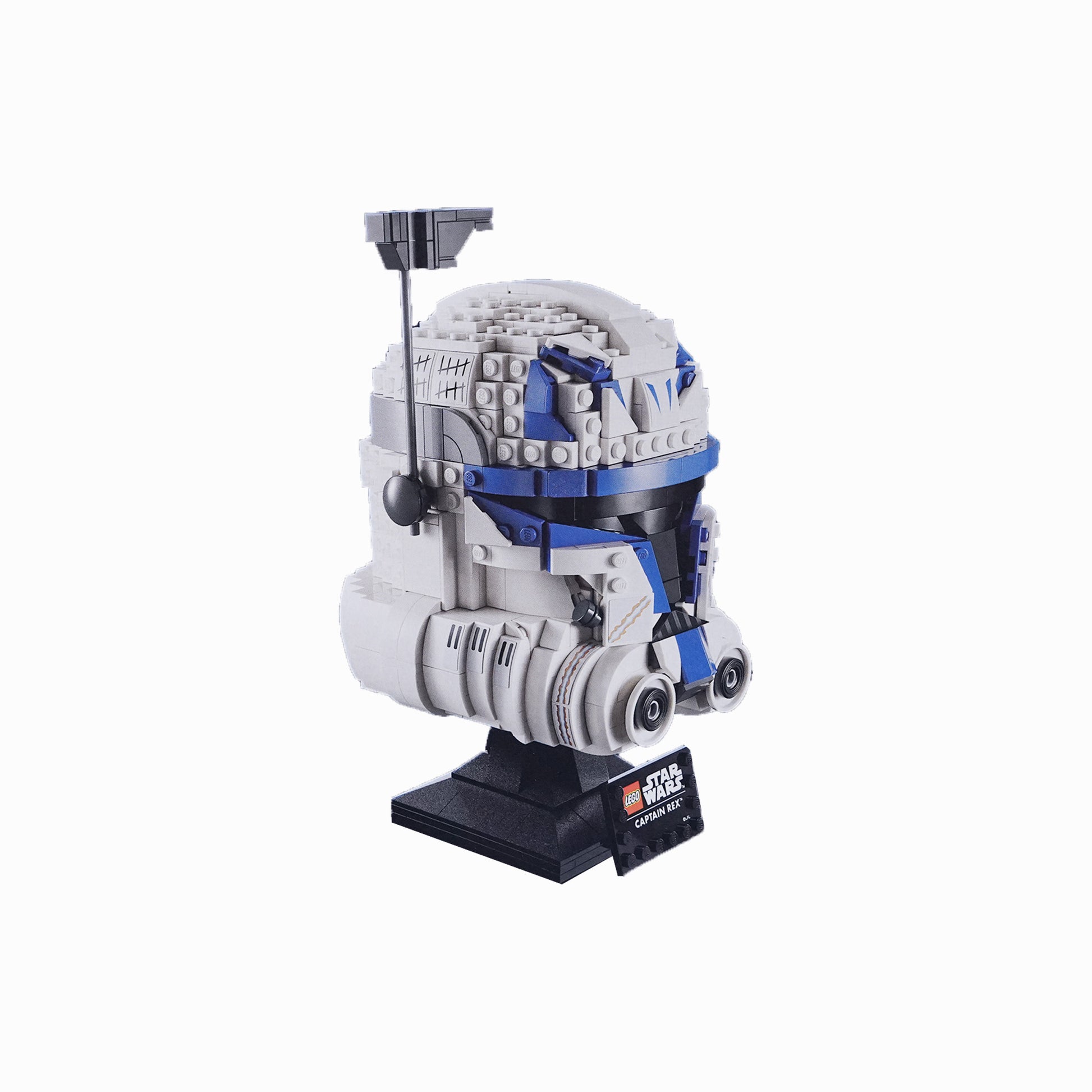 LEGO 75349 Star Wars Captain Rex Helm auf schwarzem Displayständer