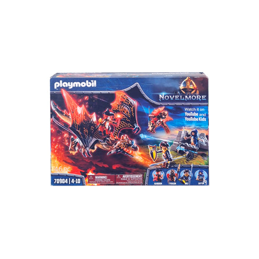 Playmobil Novelmore 70904 Drachenattacke mit Feuerdrachen und Rittern