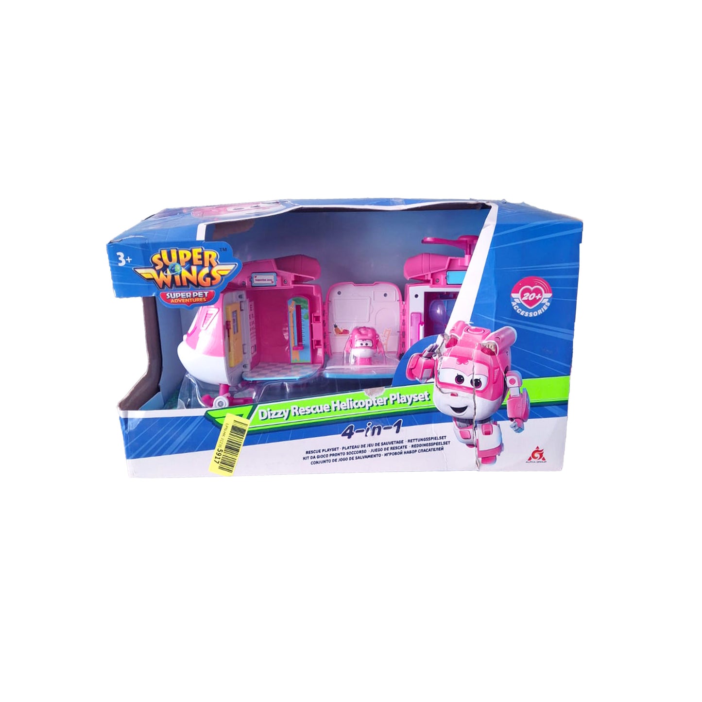Super Wings EU770840 Dizzy Rescue Helicopter in Originalverpackung