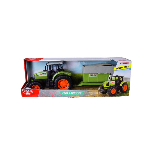 Dickie Toys - Großer Traktor mit Anhänger