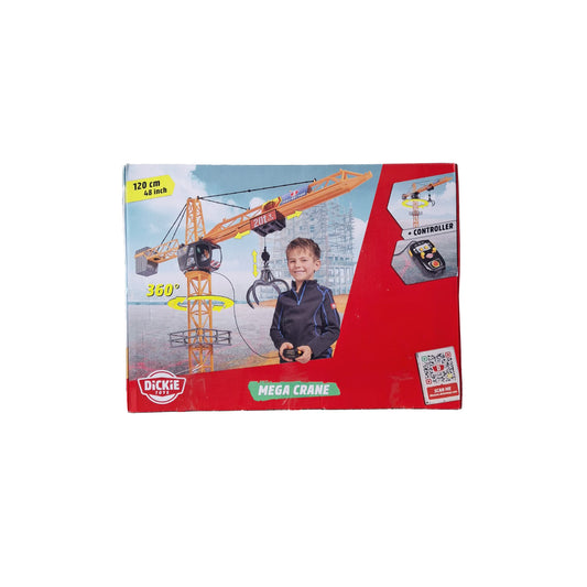 Dickie Toys Mega Crane 120 cm Spielzeugkran für Kinder