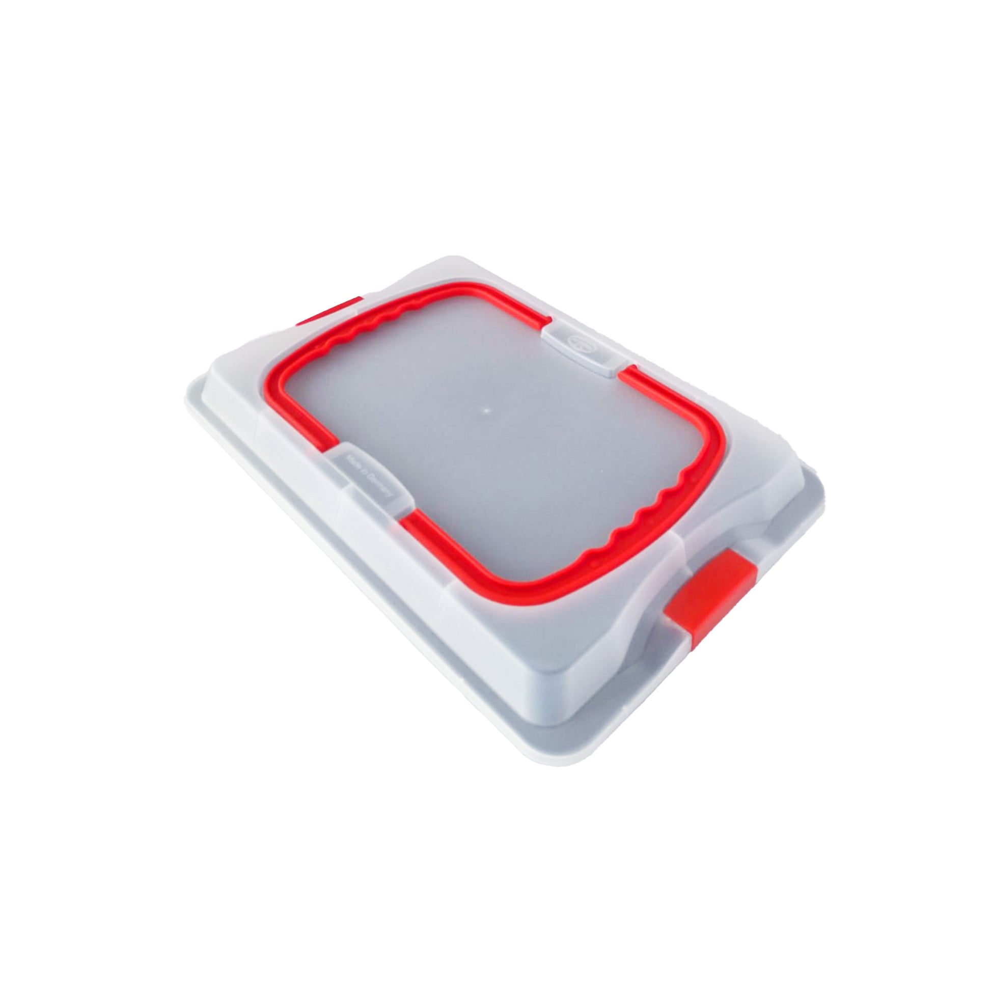 Backblech mit Deckel Kuchen transportieren