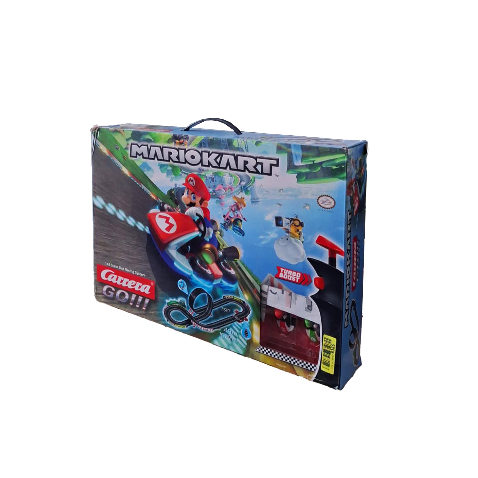 Komplettes Carrera GO!!! Nintendo Mario Kart 8 Autorennbahn-Set für Kinder ab 6 Jahren