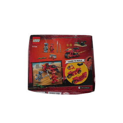 Rotes Ninja Motorrad aus dem LEGO Ninjago Set 71734
