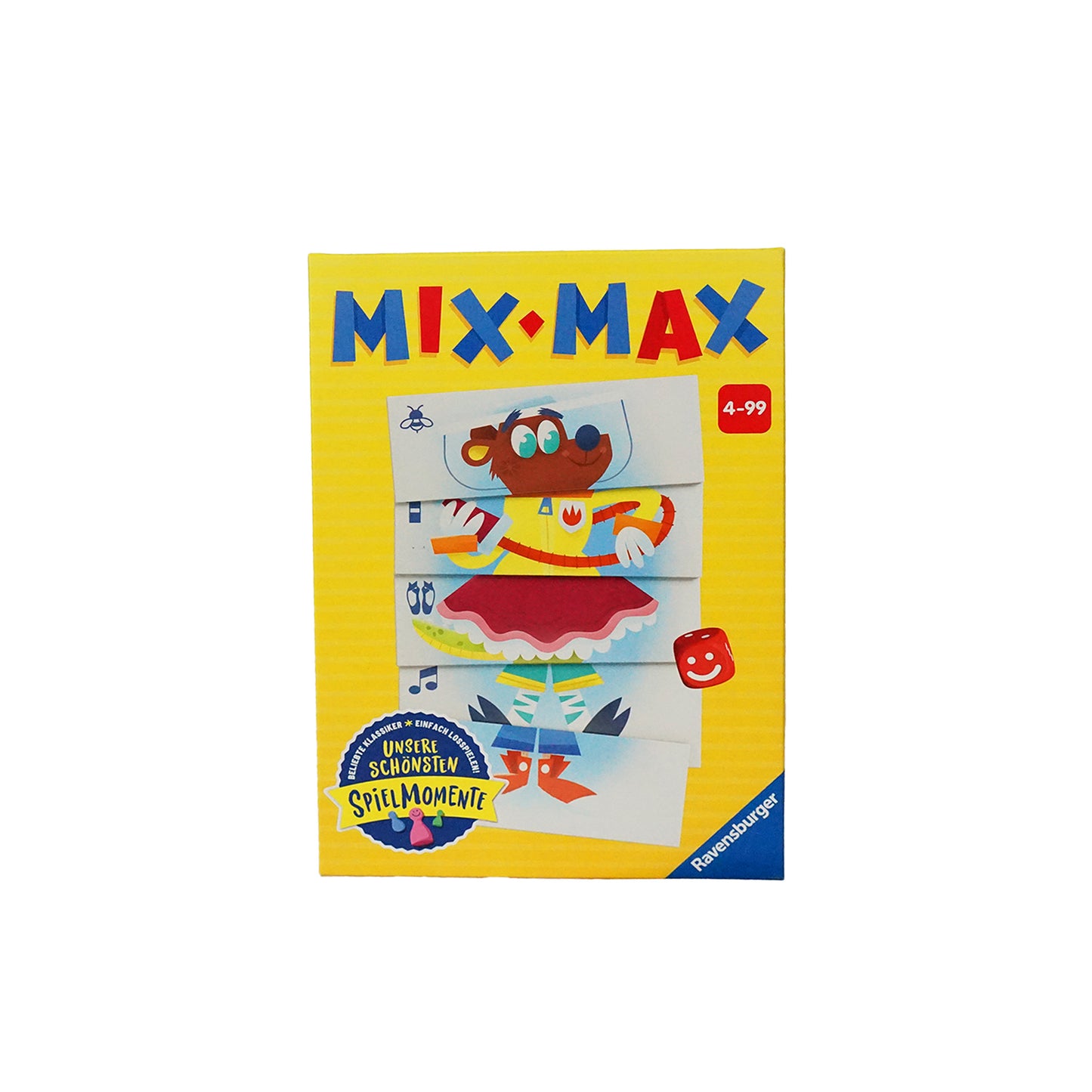 Lustige Fantasiefigur aus dem Mix Max Kombinationsspiel
