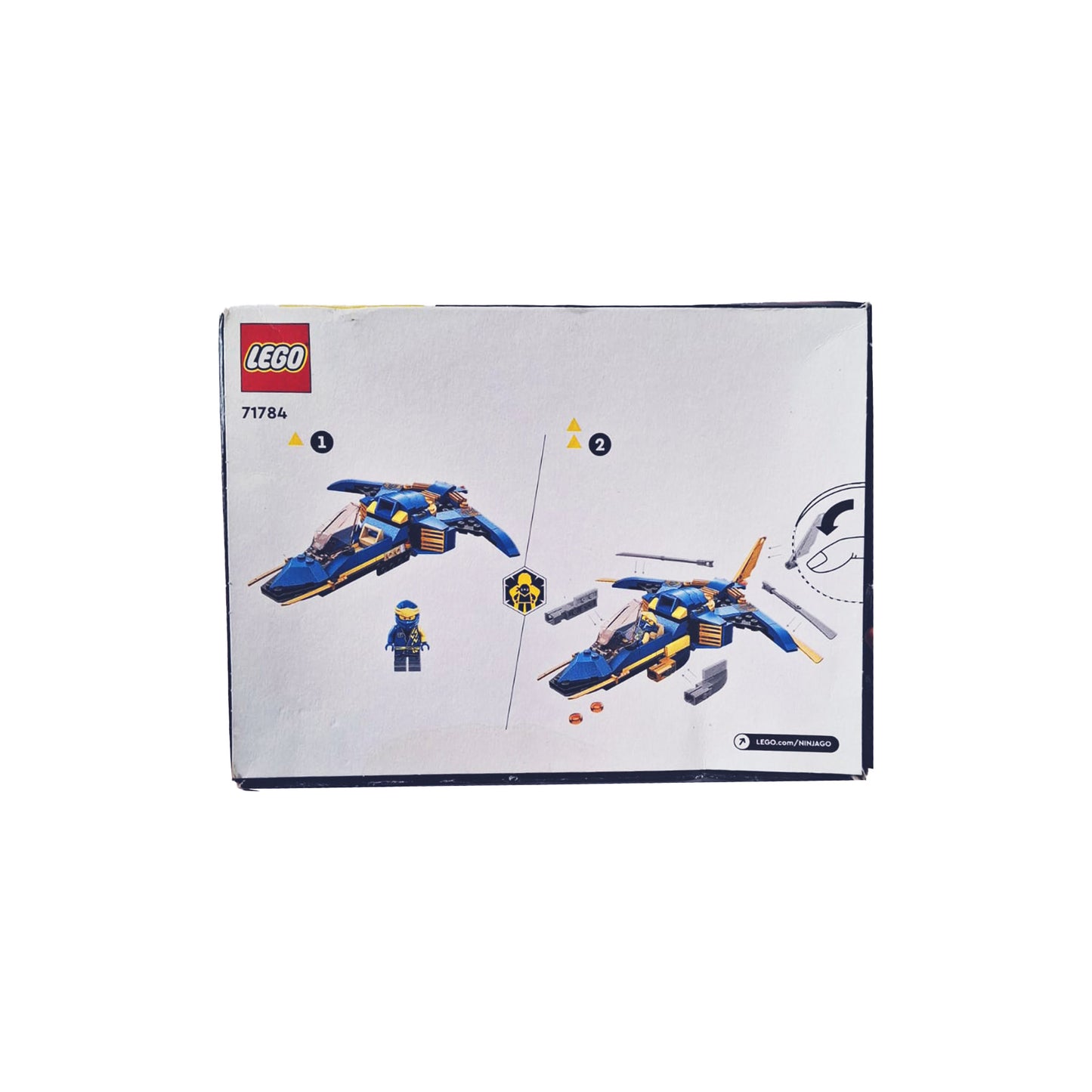 LEGO Ninja Flugzeug mit Jay Figur und Action Funktionen