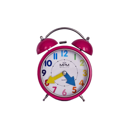 Zifferblatt MPM Design Wecker pink Nahaufnahme