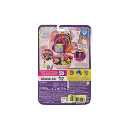 Polly Pocket Lama Schatulle mit buntem Spielzubehör
