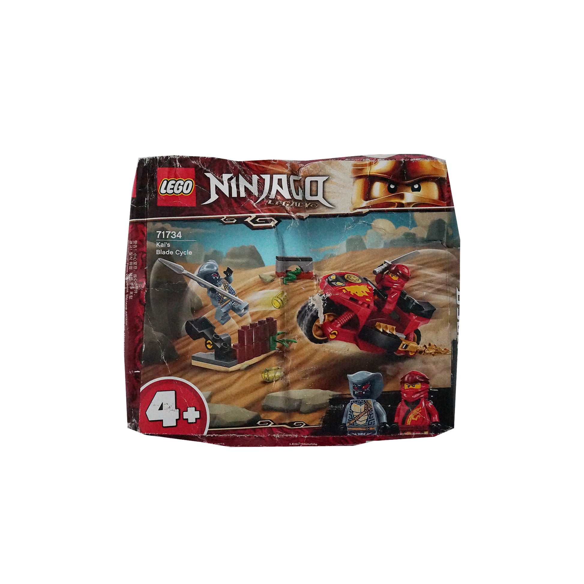 LEGO 71734 Ninjago Kais Feuer-Bike mit Minifigur Kai