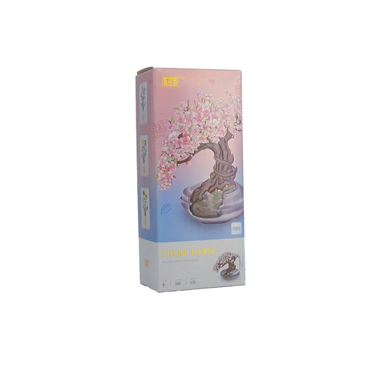 LOZ Mini Mattoncini Eternal Flowers Japan Bonsai Sakura