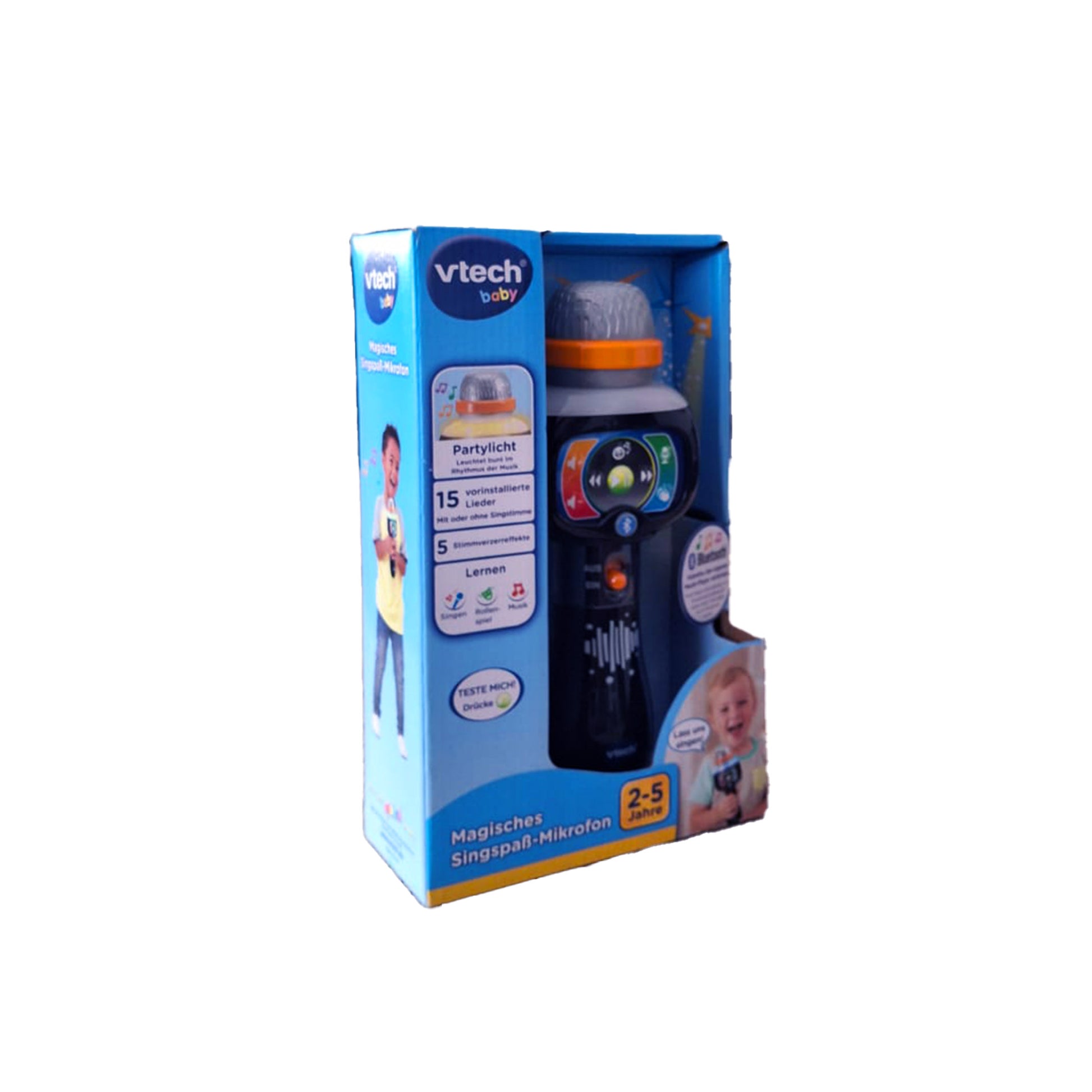 Interaktives VTech Kindermikrofon mit LED-Lichteffekten