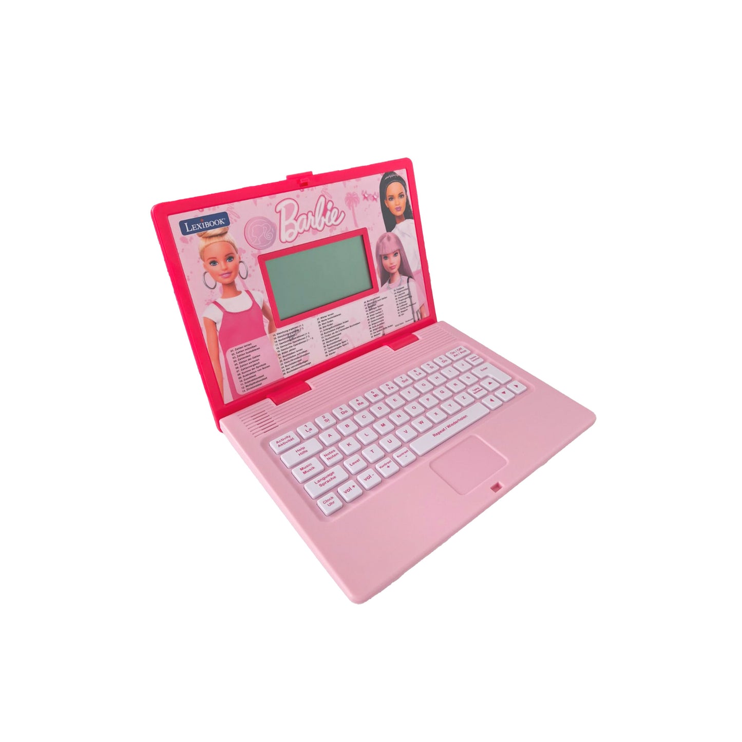 Lexibook JC598BBi3 Barbie zweisprachiger Lernlaptop Deutsch Englisch