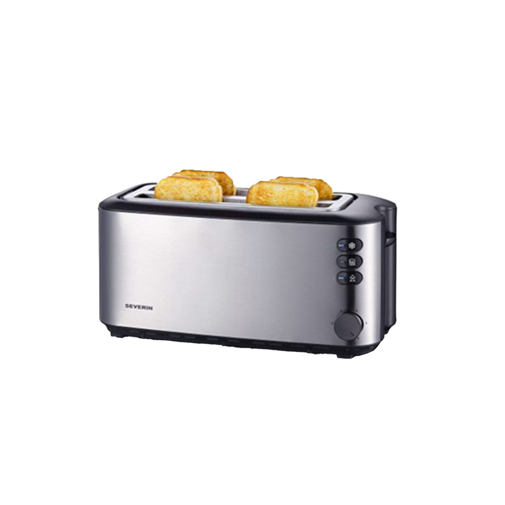 Langschlitztoaster für große Brotscheiben