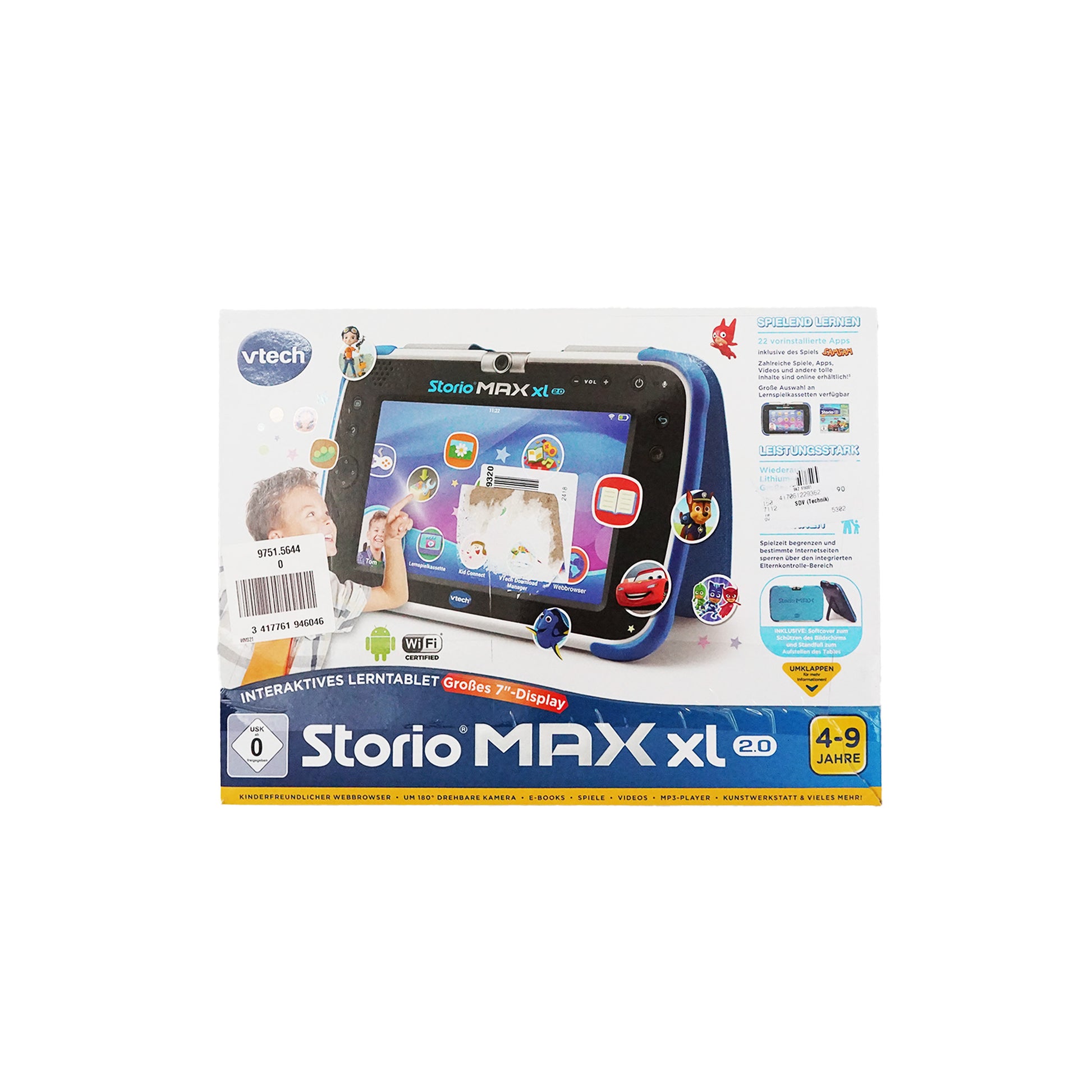 VTech Storio Max XL 2.0 Originalverpackung 80-194604