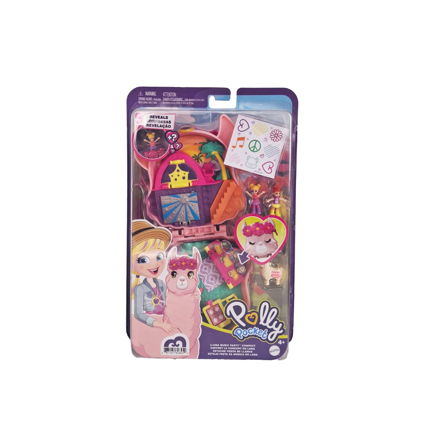 Polly Pocket Lama Musikparty Schatulle Spielset