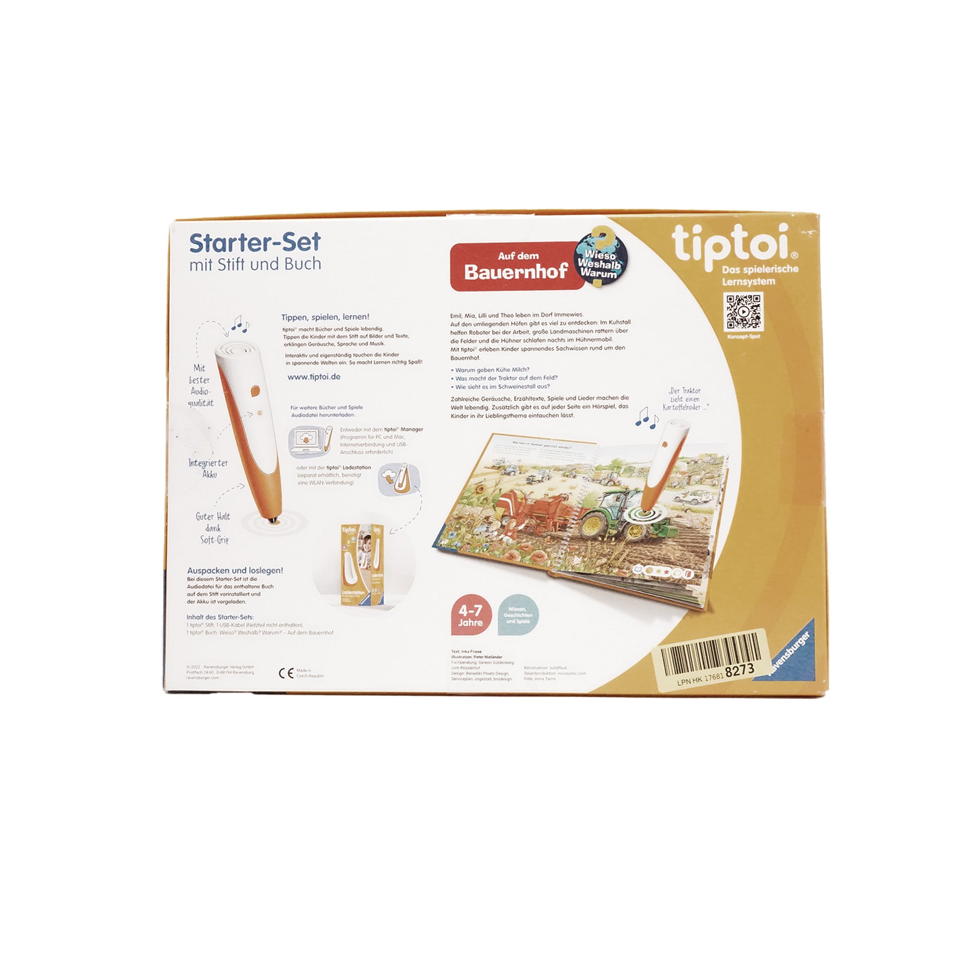 Ravensburger tiptoi Starter-Set Bauernhof