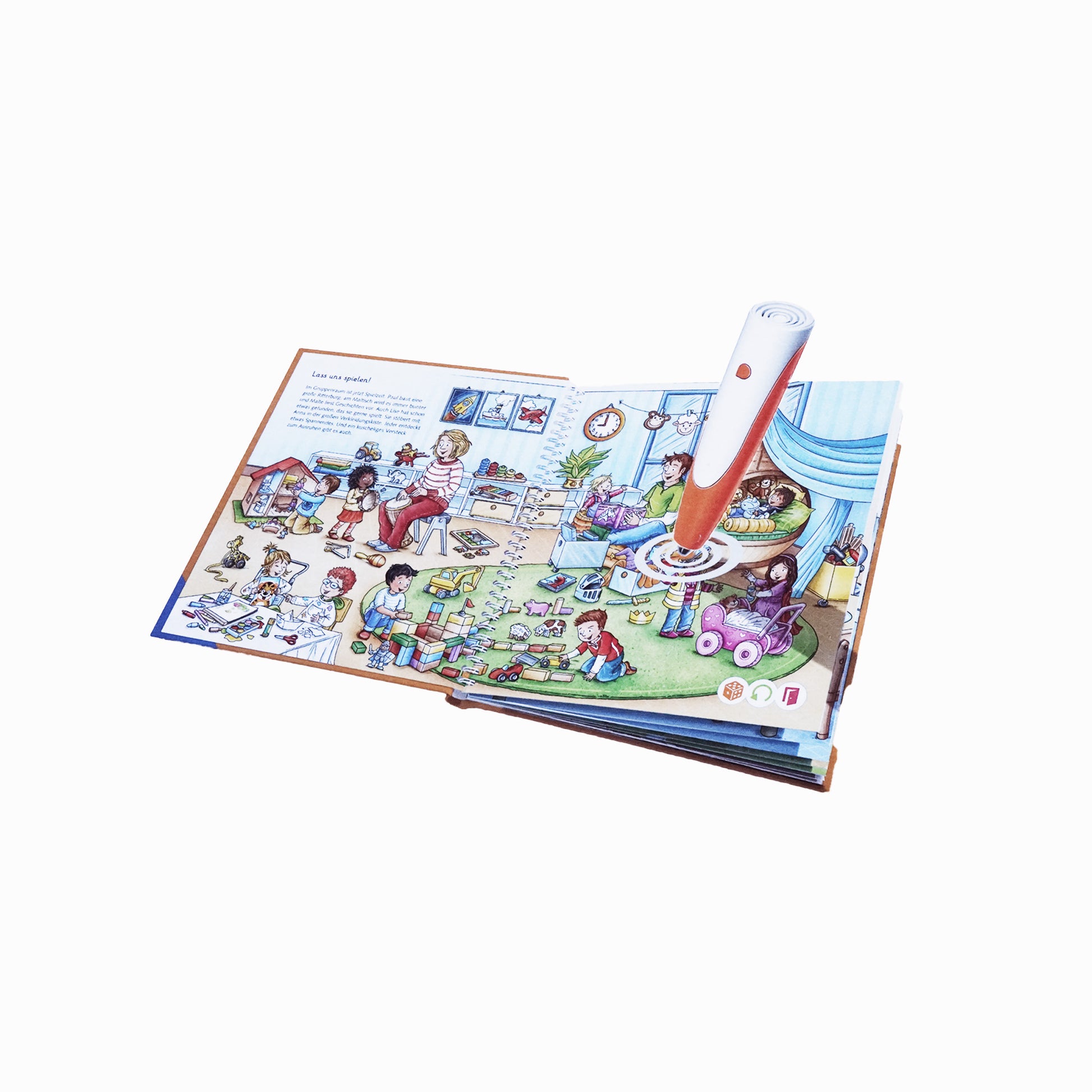Ravensburger tiptoi Starter-Set Stift und Wörter-Bilderbuch Kindergarten