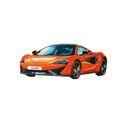 Detailansicht Revell McLaren 570S 1:24