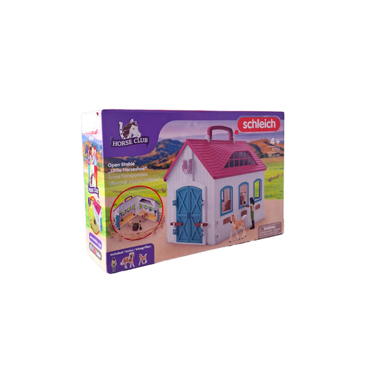 Schleich 42703 HORSE CLUB Offenstall Kleines Hufeisen Set
