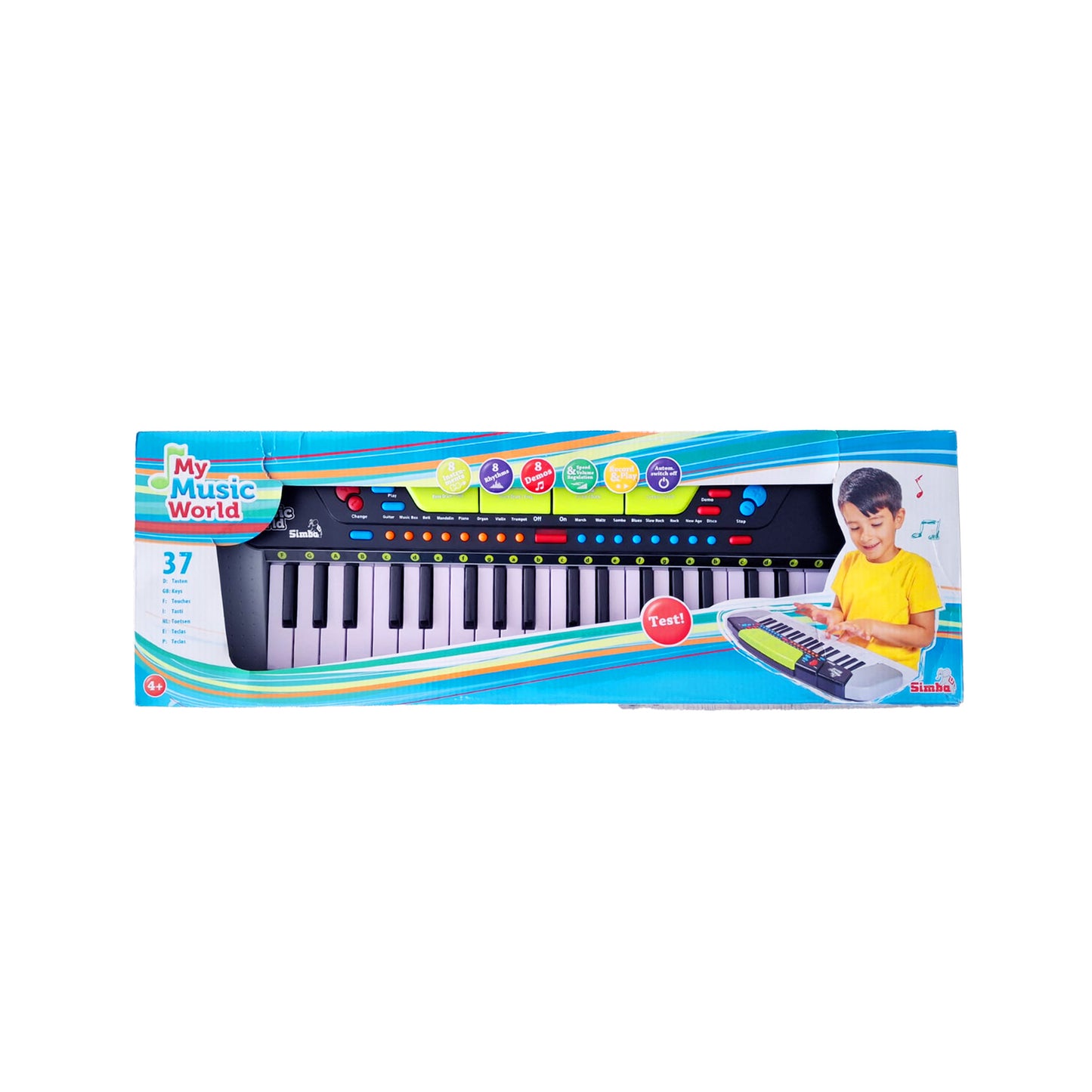 Simba 106835366 My Music World Keyboard in Originalverpackung