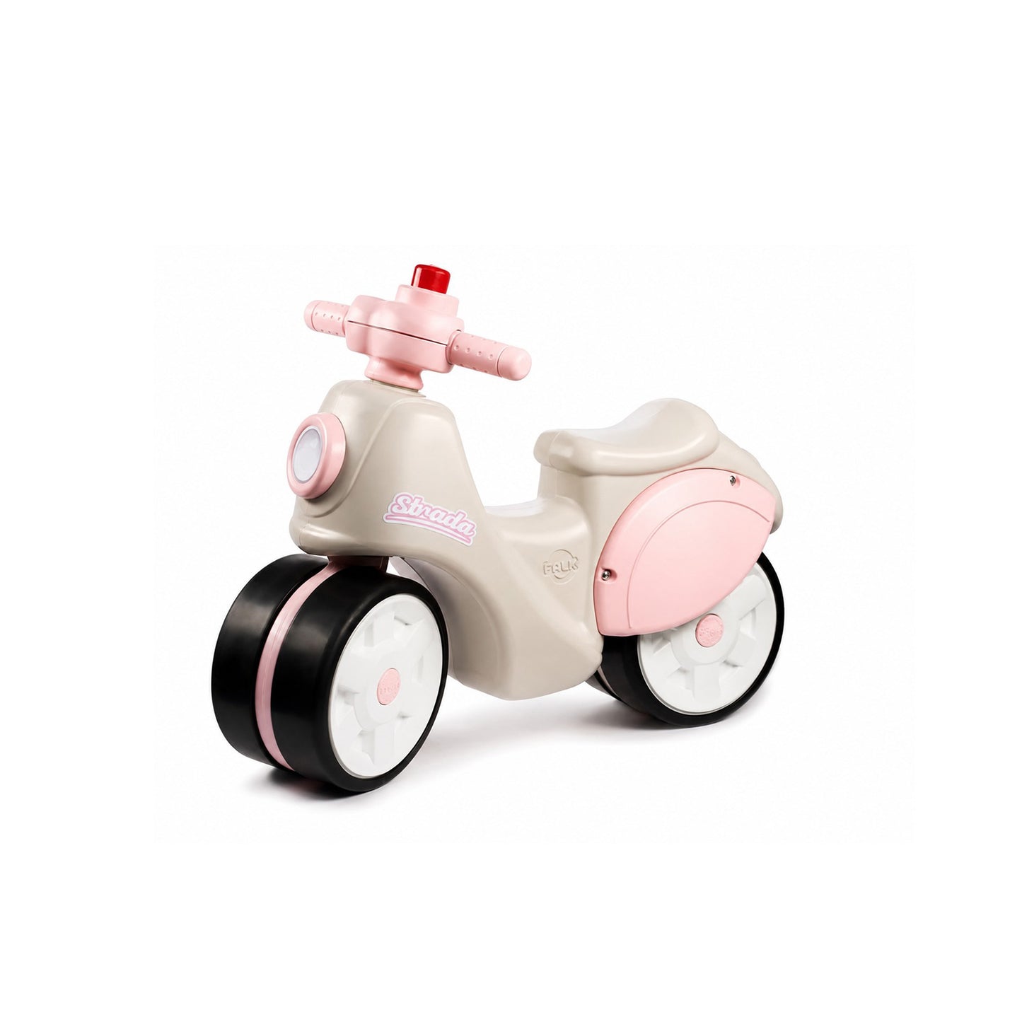 Falk Strada Scooter 802S in Creme-Rosa als Rutscher für Kinder ab 12 Monaten