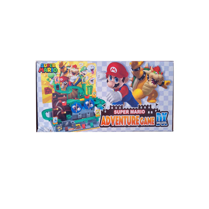 Detail des Super Mario Adventure Game DX mit Kugel-Labyrinth und Super Mario Figuren