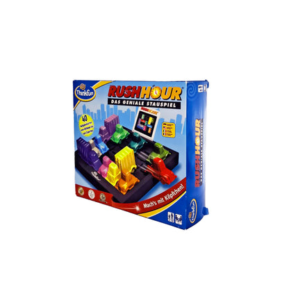 ThinkFun 76301 Rush Hour Logikspiel mit Spielbrett und Fahrzeugen