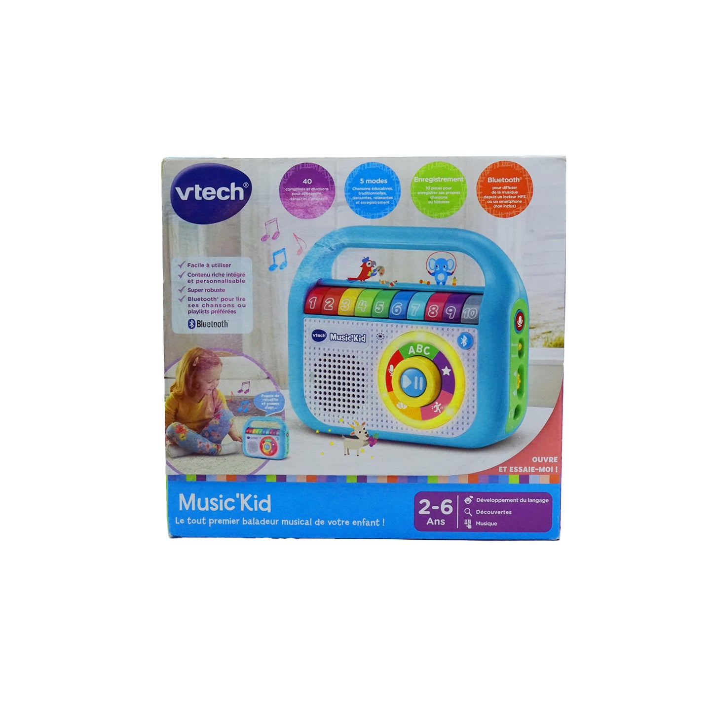 VTech - Musik-Player für Kinder, französische Version
