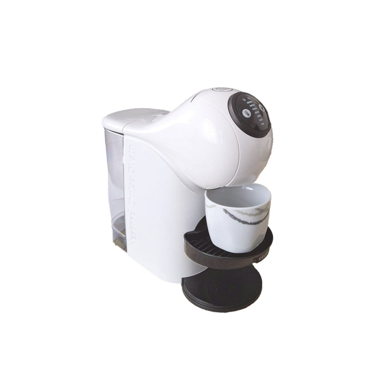 Krups Dolce Gusto Maschine bei der Kaffeezubereitung
