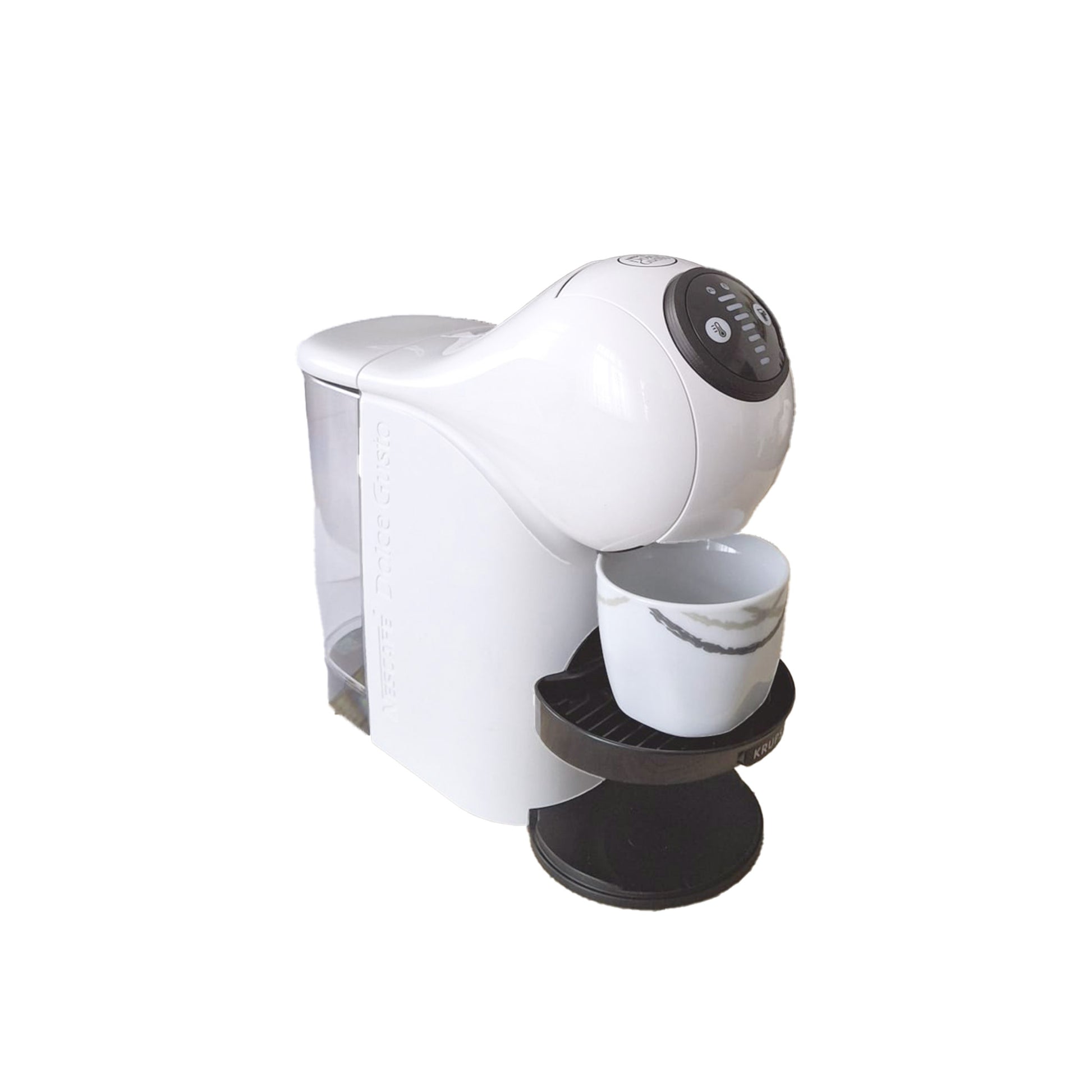 Krups Dolce Gusto Maschine bei der Kaffeezubereitung