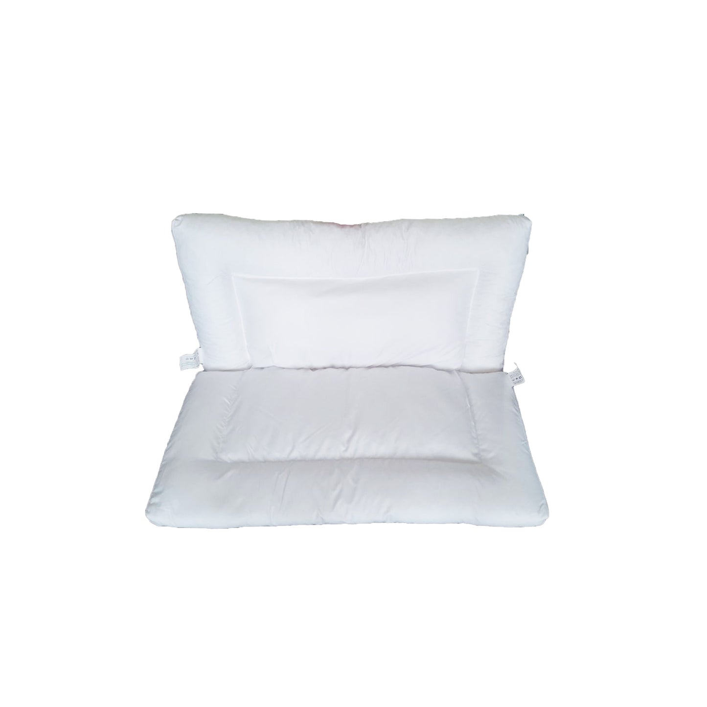 sleepling Klappkissen 80x80 cm multifunktionales Bauchschläferkissen mit 4-Kammer-System