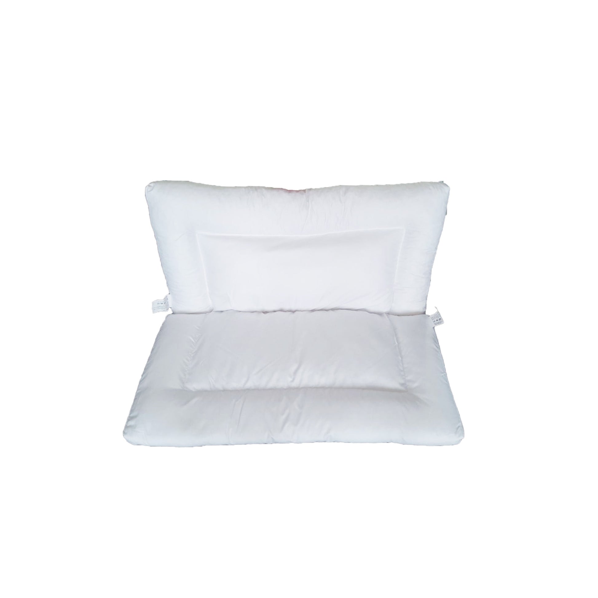 sleepling Klappkissen 80x80 cm multifunktionales Bauchschläferkissen mit 4-Kammer-System