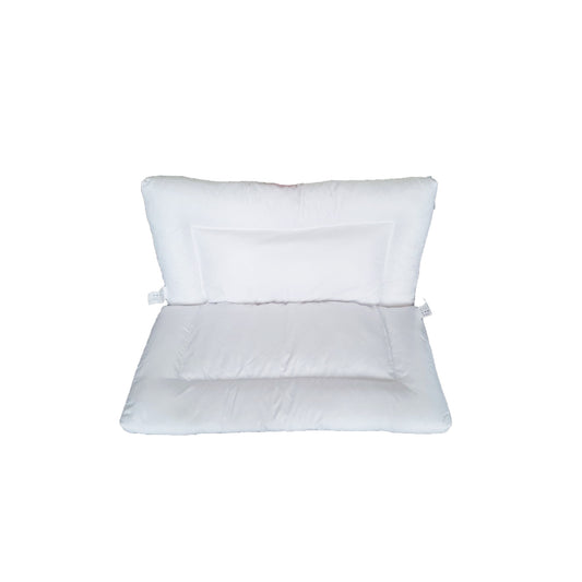 sleepling Klappkissen 80x80 cm multifunktionales Bauchschläferkissen mit 4-Kammer-System