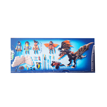 Playmobil Novelmore Drachenattacke Zubehör und Figurenübersicht