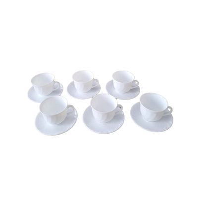 Luminarc Trianon Kaffeetasse in klassischem Weiß