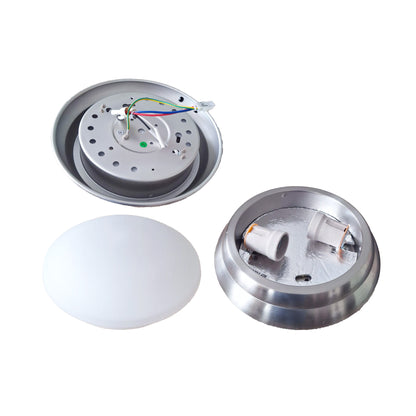 Detailansicht des Westinghouse Halley Deckenventilators mit Opalmilchglas